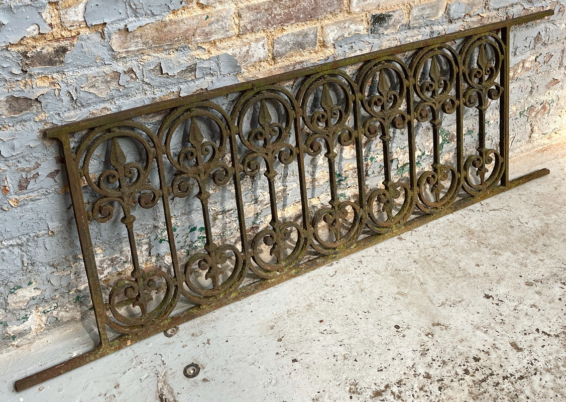 A French Scroll-work Grille